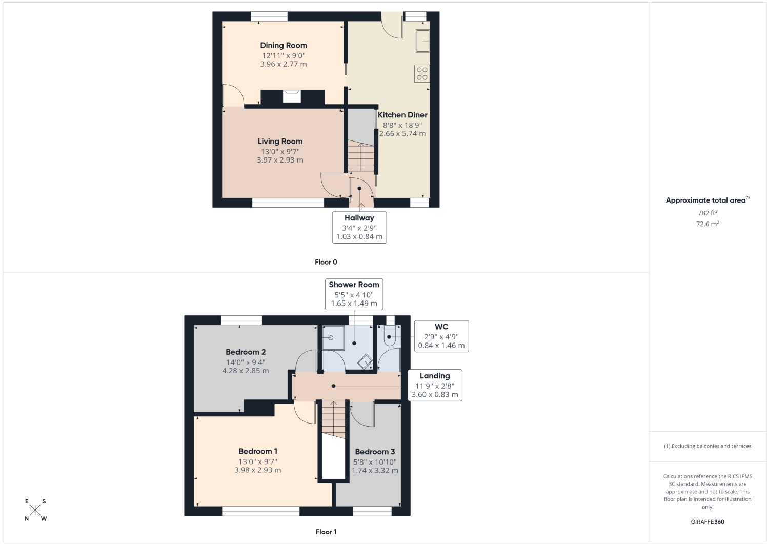 Woodbrook Close, Halifax, West Yorkshire, HX2 floorplan