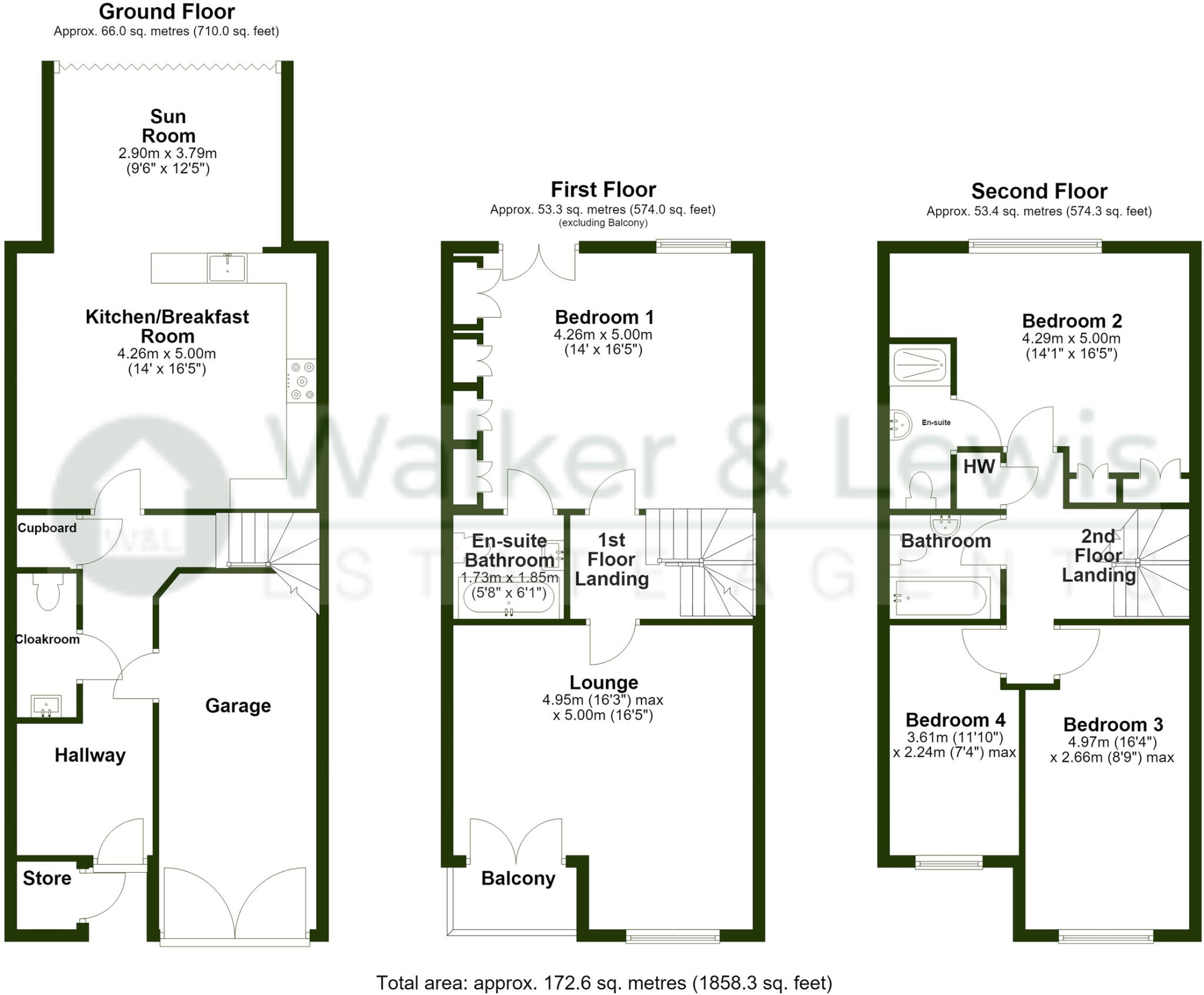 Aneurin Bevan Drive, Pentre'R Eglwys, Pontypridd, Rhondda Cynon Taf floorplan