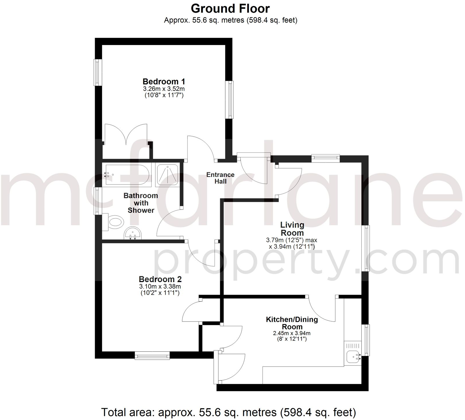 Milton Place, Fairford, GL7 floorplan