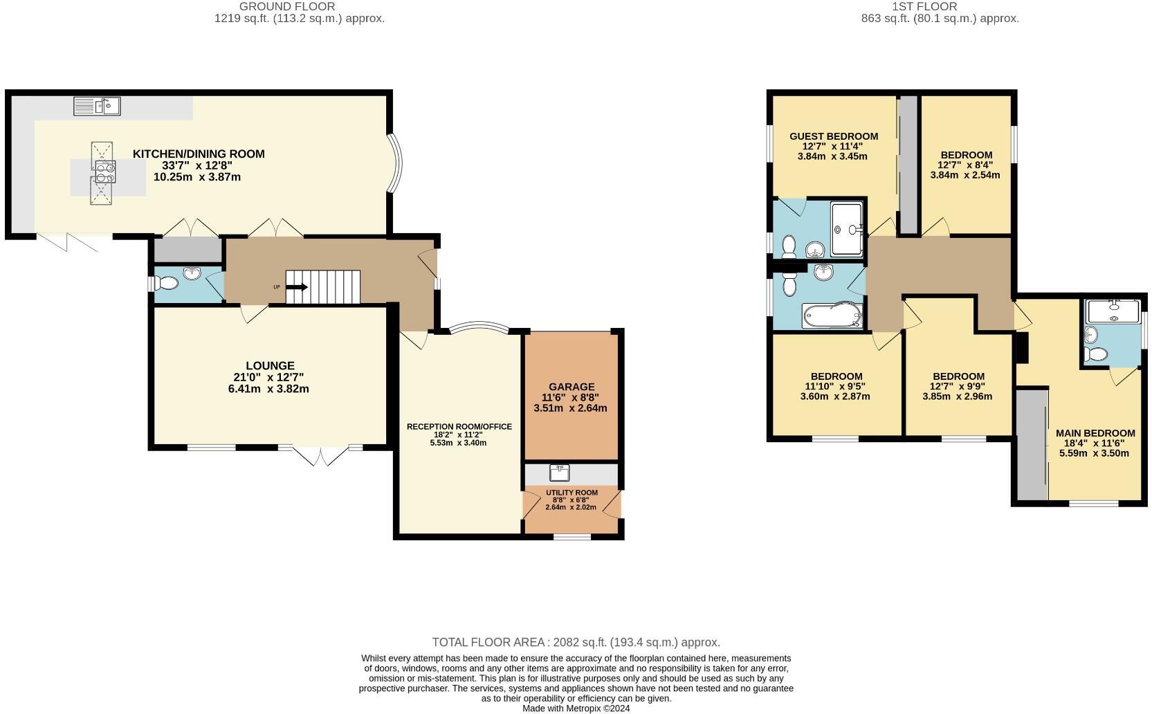 The Chestnuts, Beechwood Park, Felden floorplan
