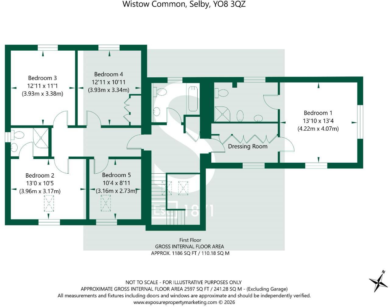 Wistow Common, Selby floorplan