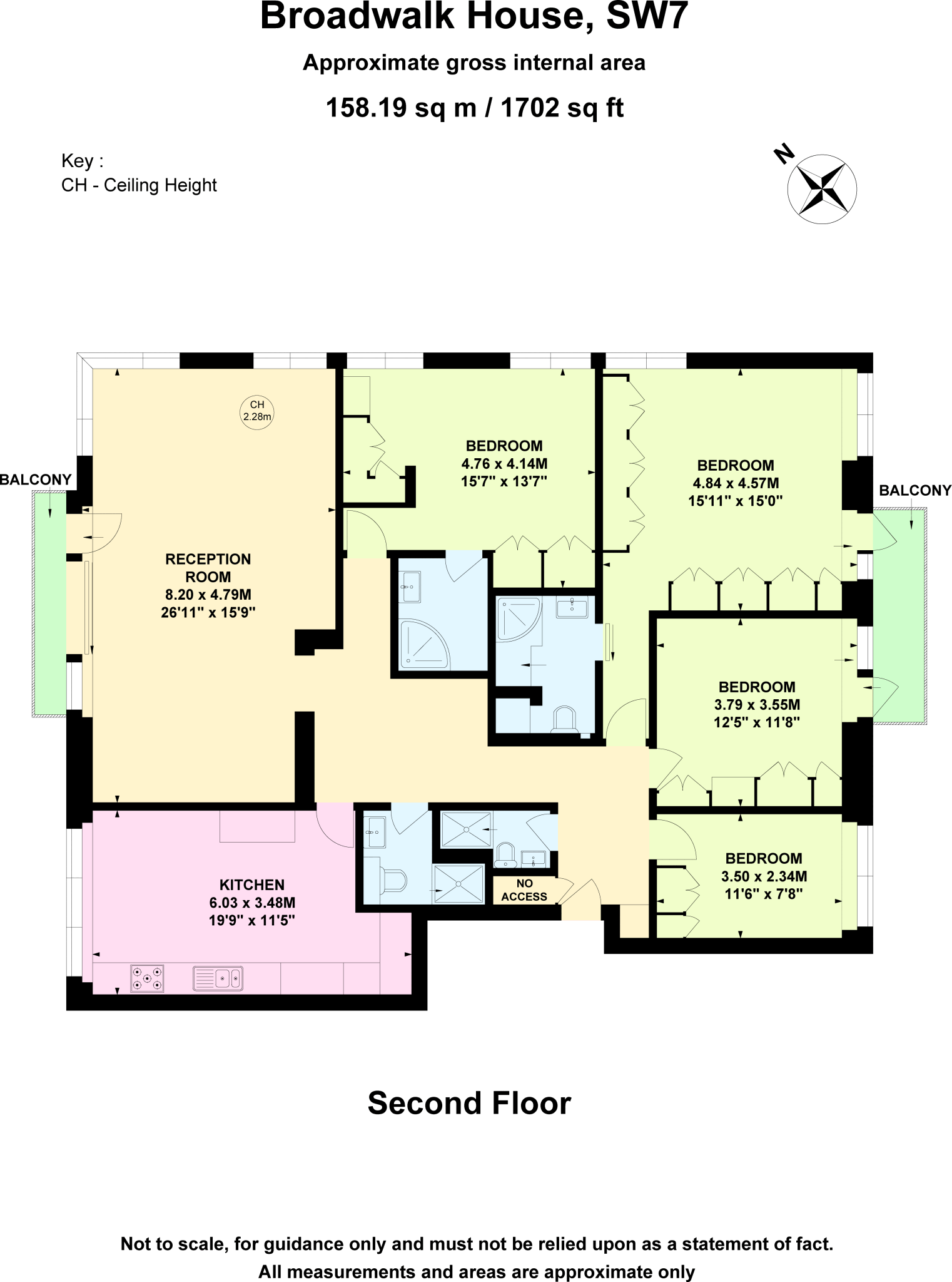 Hyde Park Gate, London, SW7 floorplan