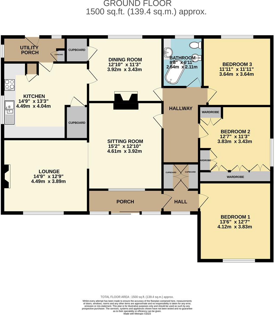 Second Lane, Wickersley, Rotherham floorplan