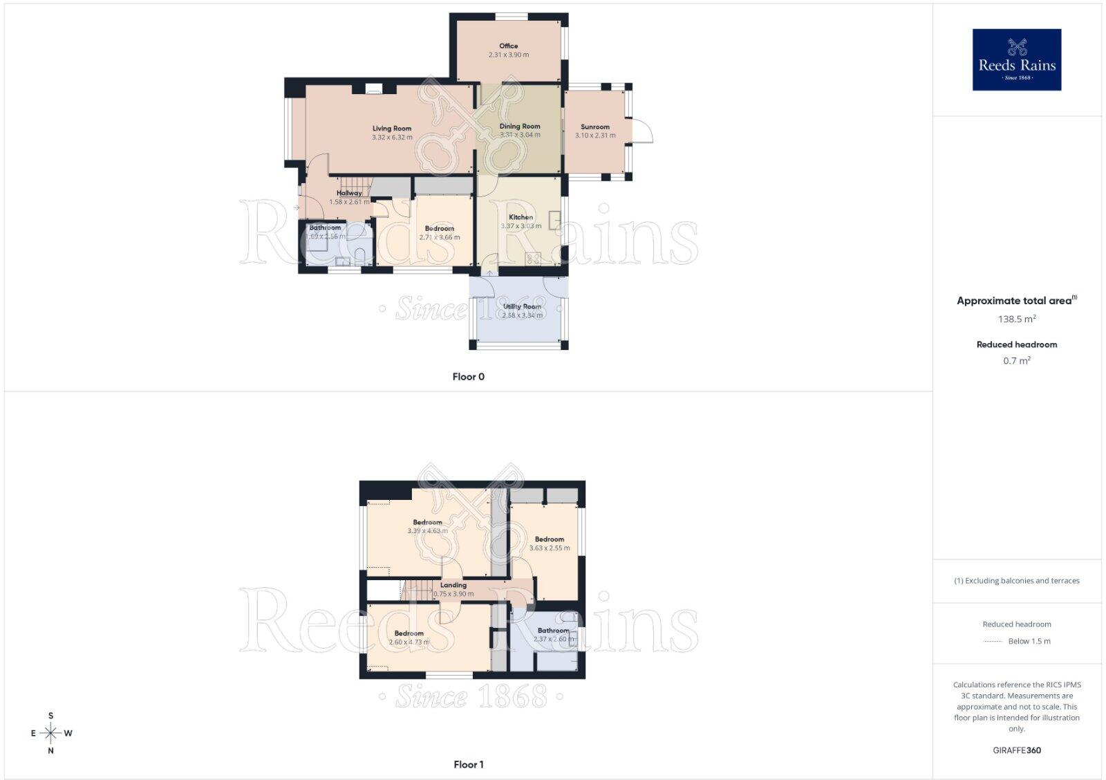 Headland Close, Haxby, York, North Yorkshire, YO32 floorplan