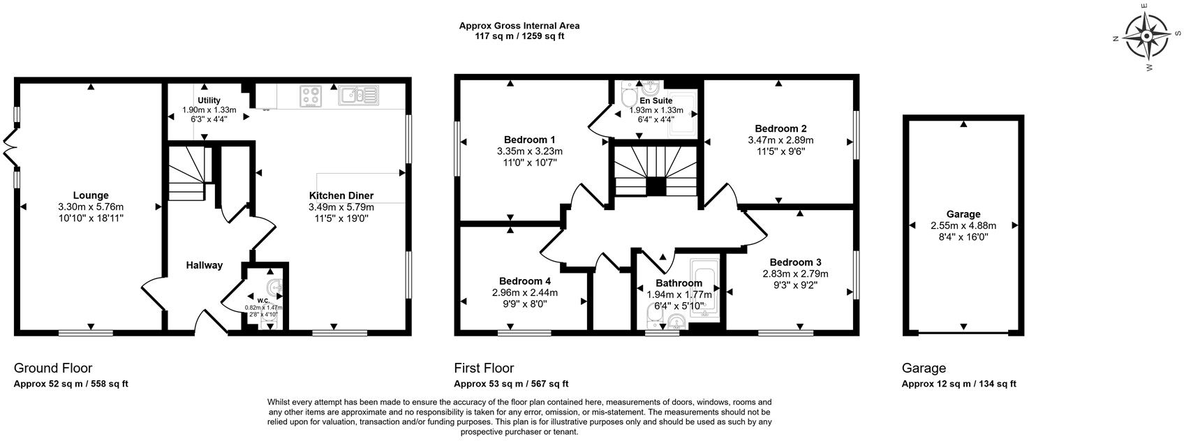 Whitmore Manor Close, Coventry floorplan