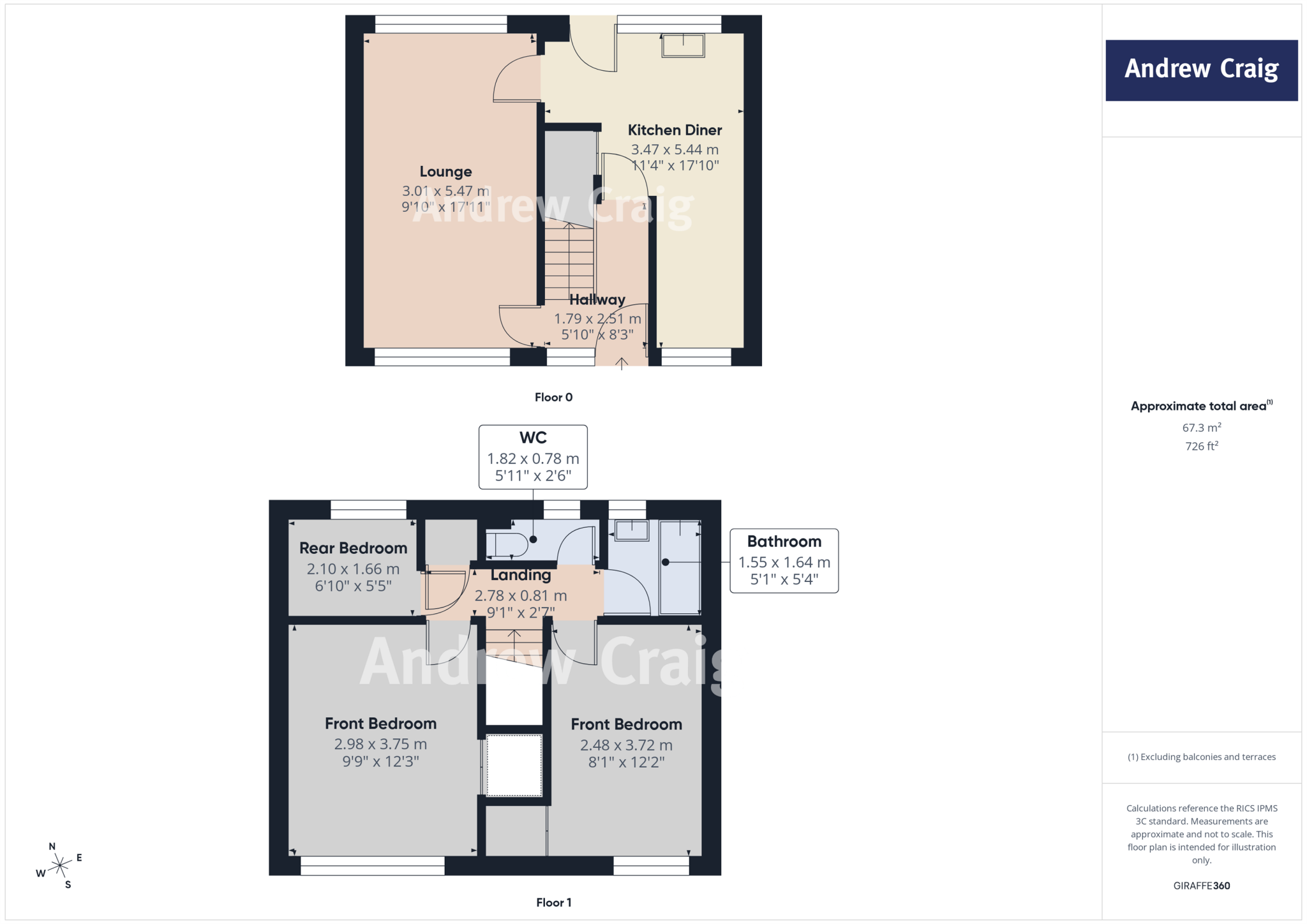 Grays Walk, South Shields floorplan