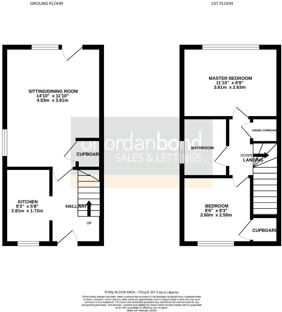 Bradmoor Court, The Glades, Northampton NN3 floorplan
