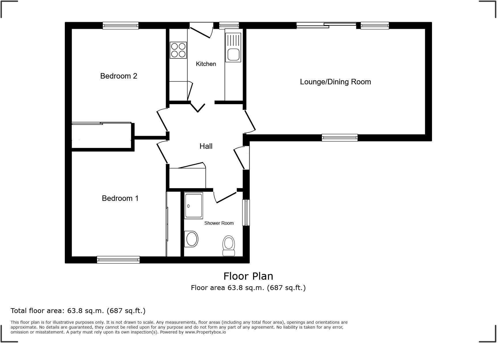 Ashley Way, Brighstone, Newport floorplan