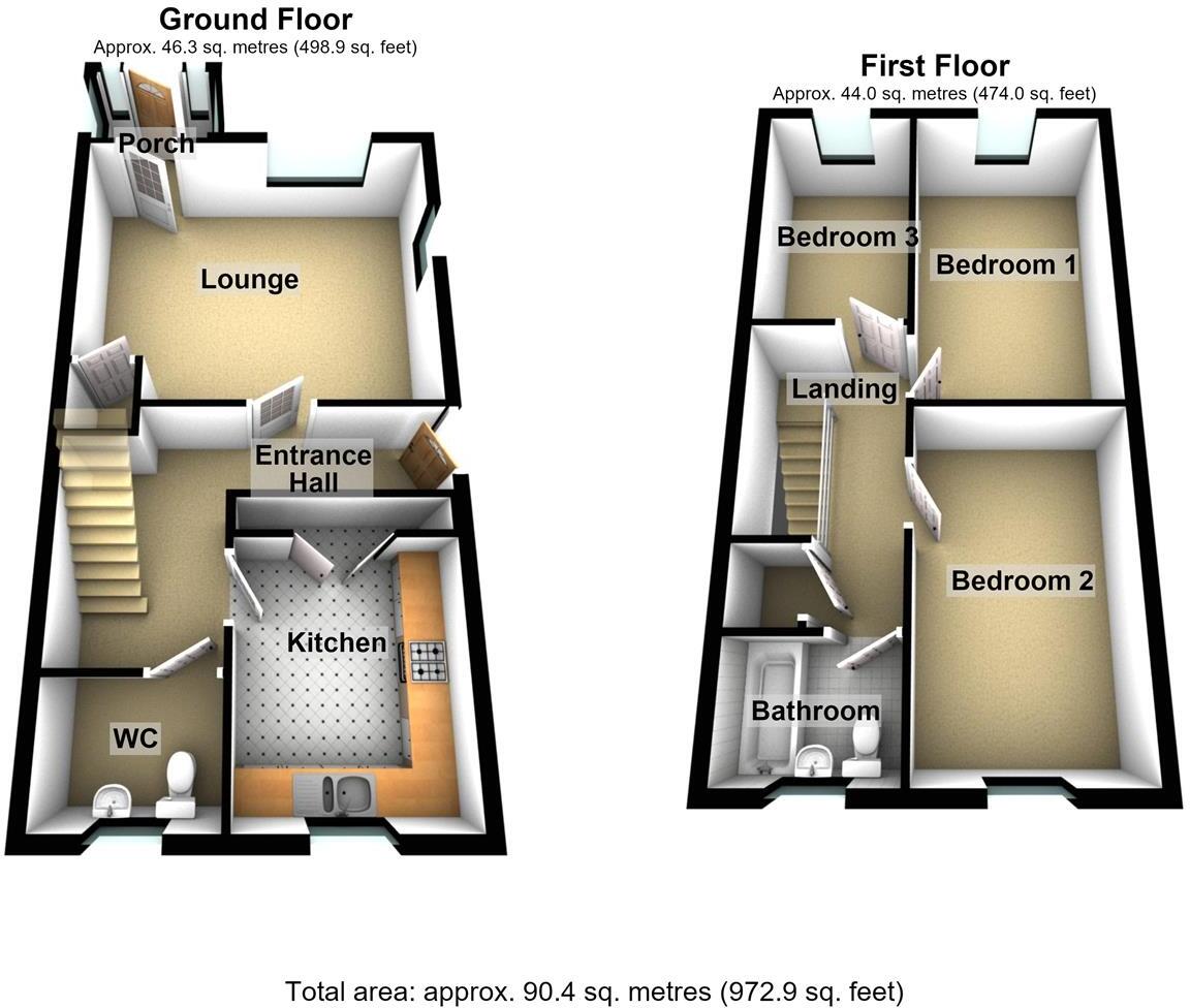 Hamilton Walk, Beverley floorplan
