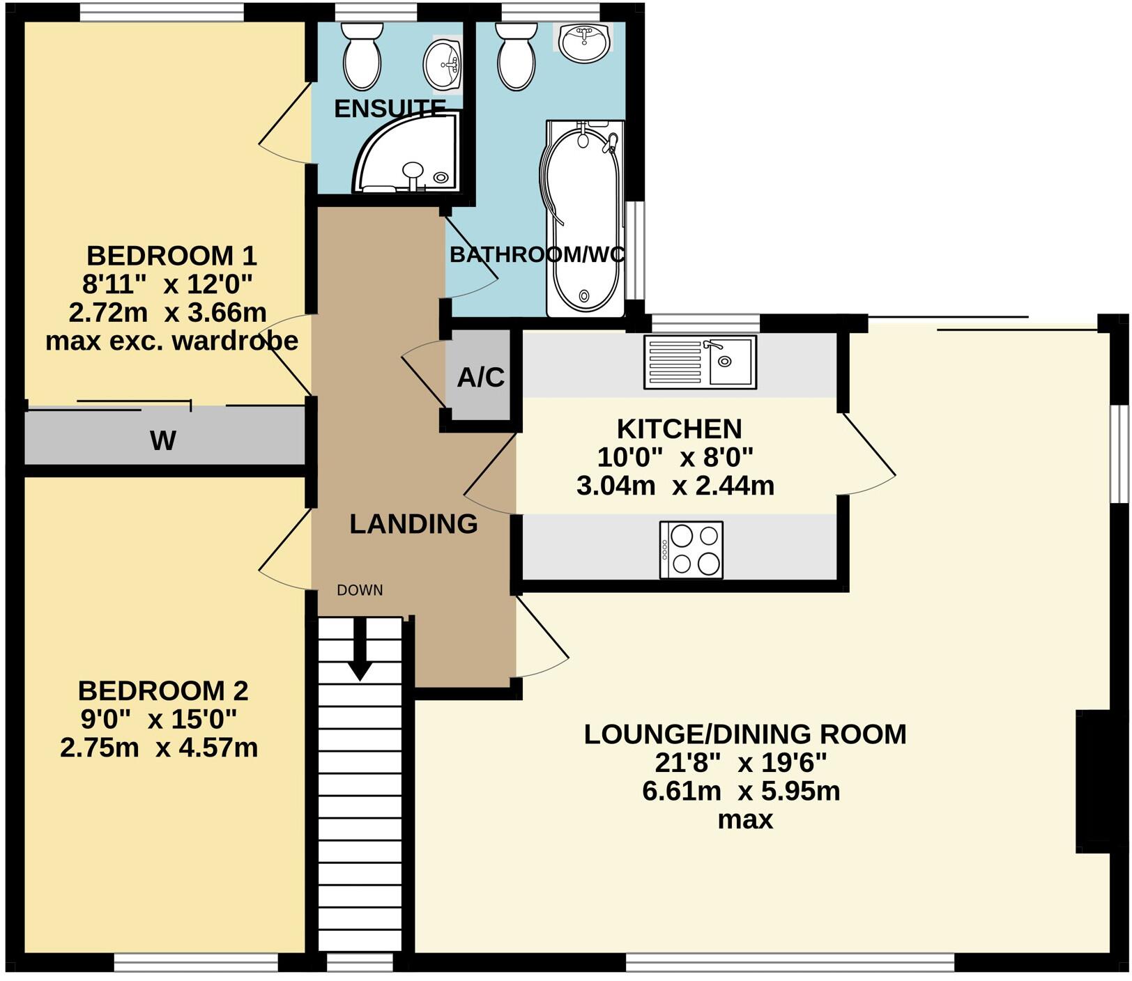 Hendra Gardens, Launceston, Cornwall, PL15 floorplan