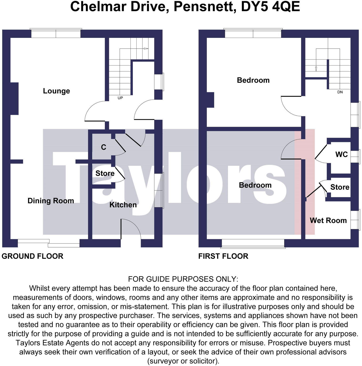 Chelmar Drive, Pensnett, Brierley Hill, DY5 4QE floorplan
