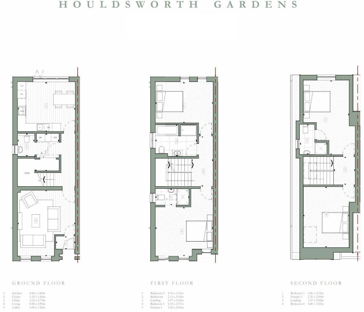 Houldsworth Gardens, Stockport floorplan