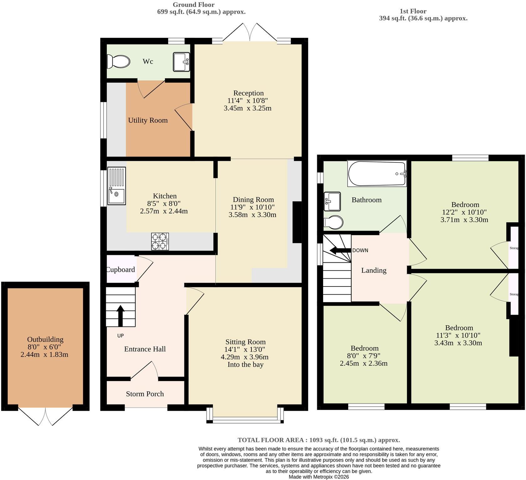 Station Road, North Walsham floorplan