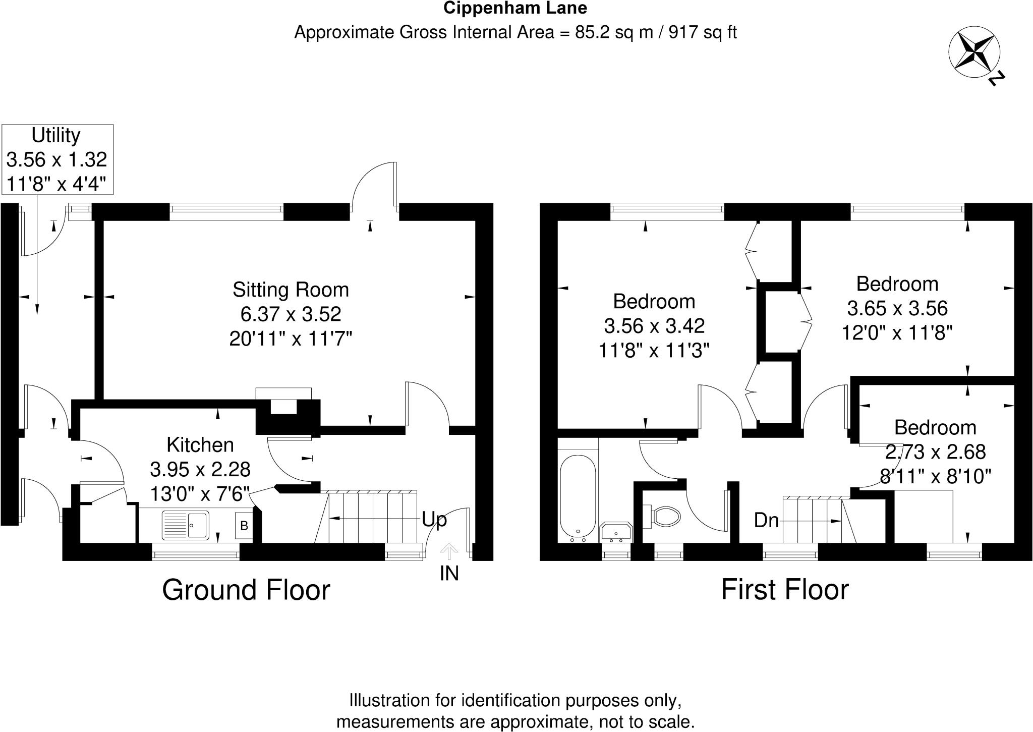 Cippenham Lane, Slough floorplan