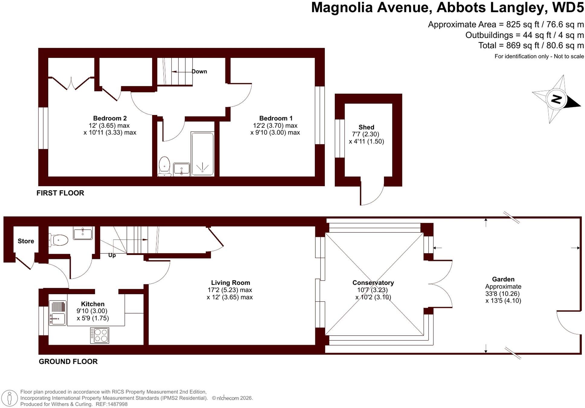 Magnolia Avenue, Abbots Langley, WD5 floorplan
