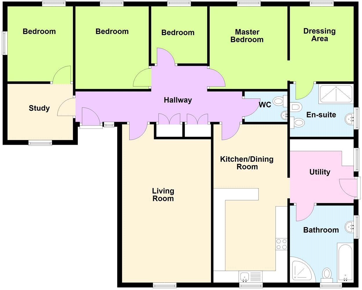 East Williamston, Tenby, Pembrokeshire, SA70 floorplan