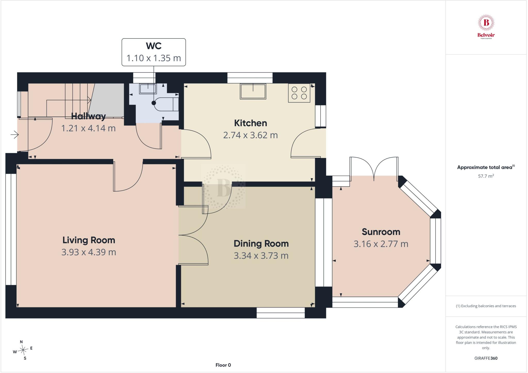 Tennyson Avenue, Hitchin floorplan