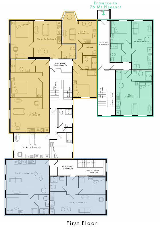 Rodney Street, Liverpool, L1 floorplan