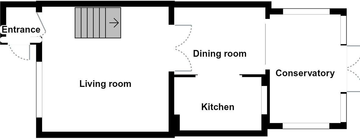 Coed Arhyd, The Drope, Cardiff floorplan
