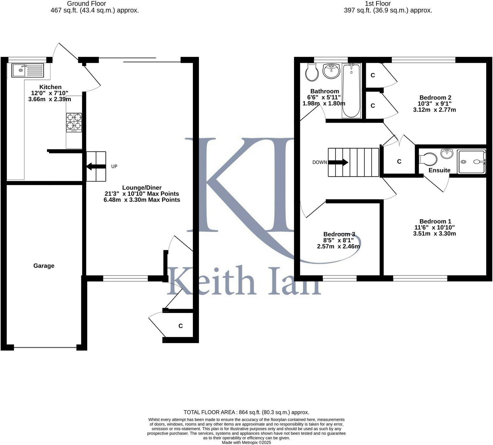 Richmond Close, Ware, SG12 floorplan