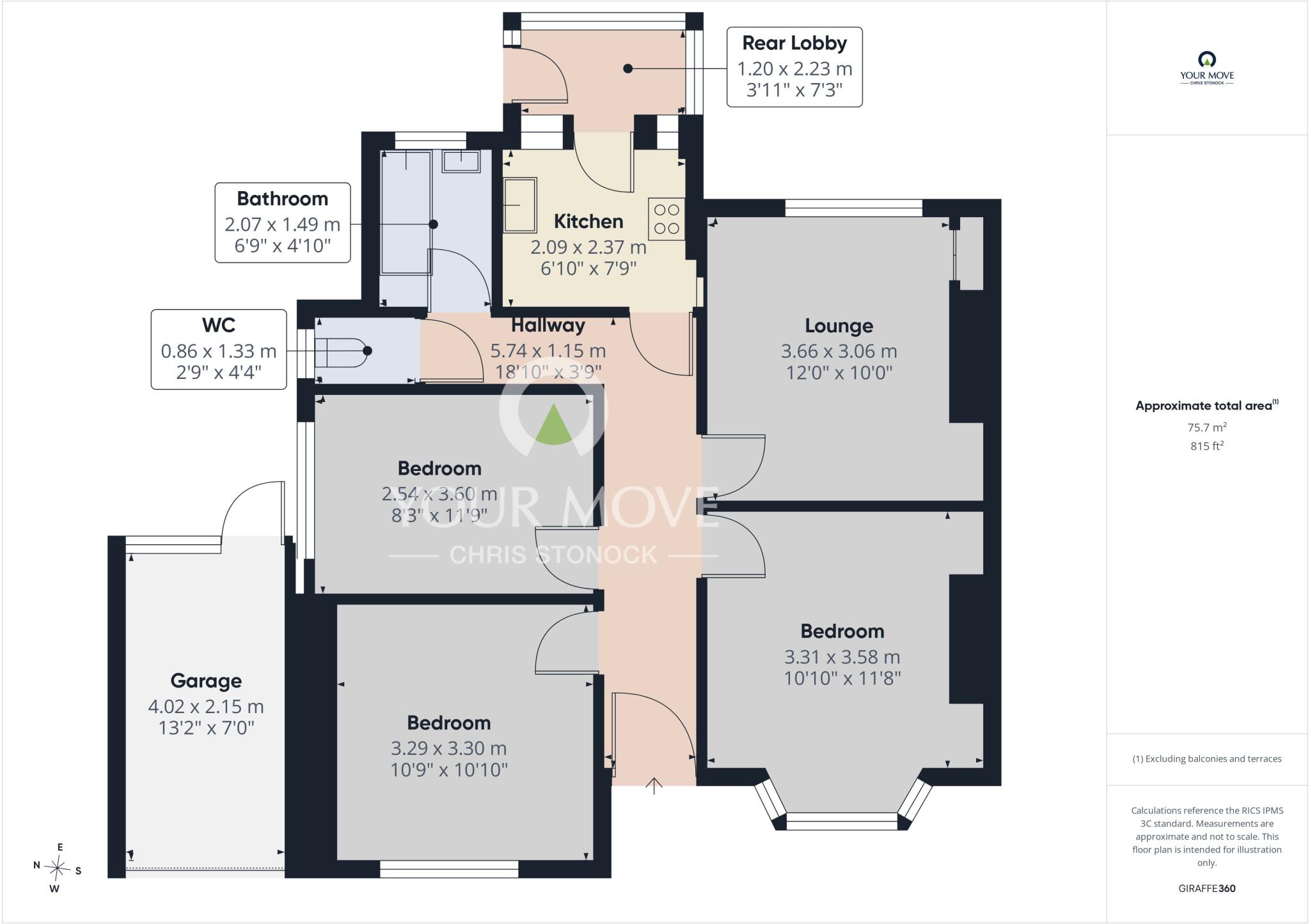 Robinson Gardens, Wallsend, Tyne and Wear, NE28 floorplan