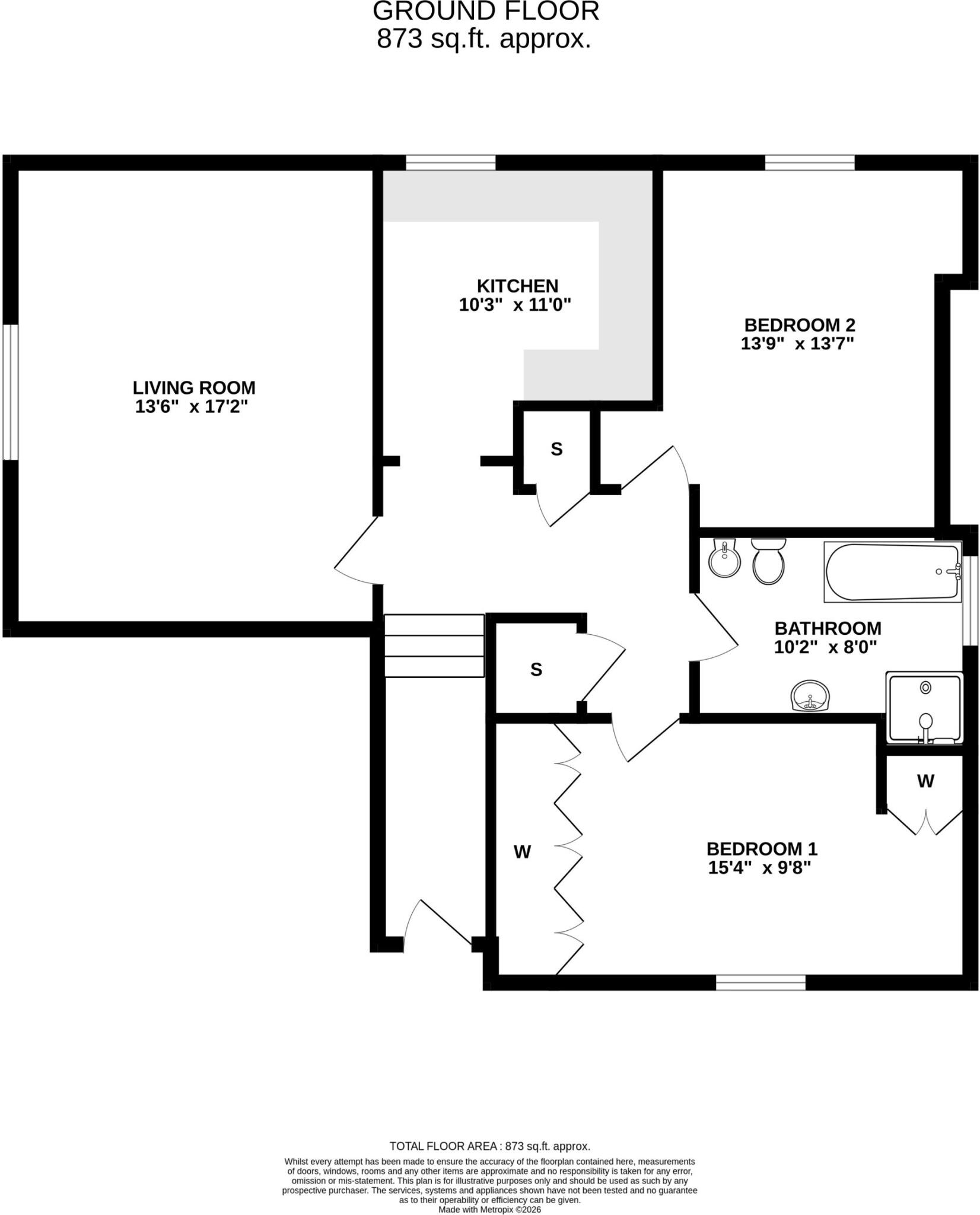 Flat , Walford House, Walford, Ross-on-Wye floorplan