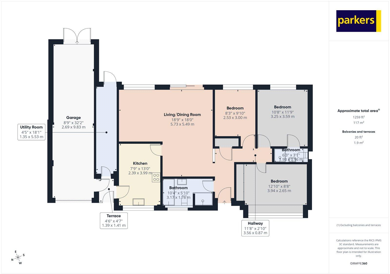 Greensward Lane, Arborfield, Reading, Berkshire, RG2 floorplan