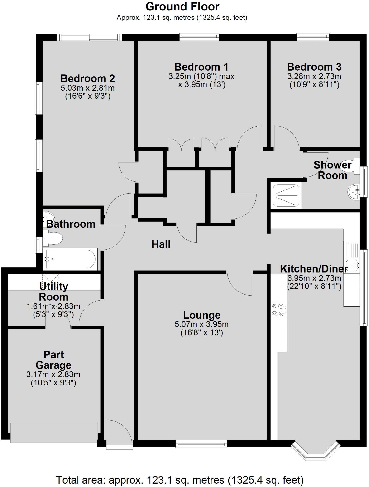 Green Man Road, Navenby floorplan