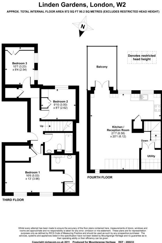 Linden Gardens, London, W2 floorplan