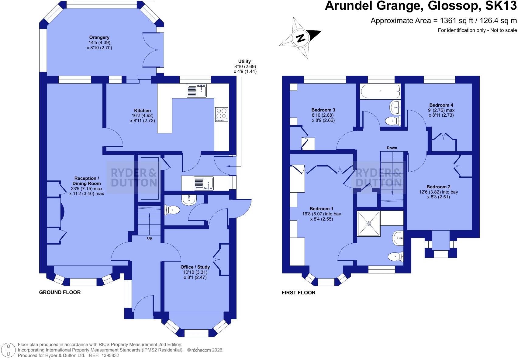 Arundel Grange, Glossop, Derbyshire, SK13 floorplan