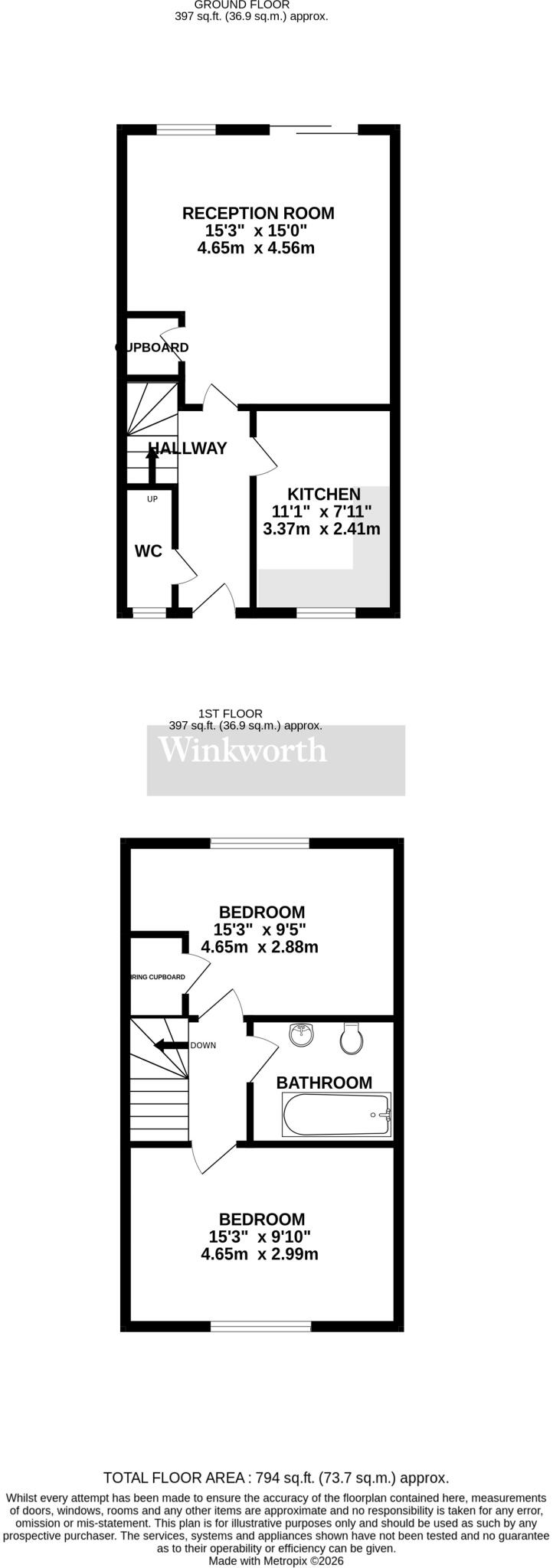 Church Farm Close, Bramerton, Norwich, Norfolk, NR14 floorplan