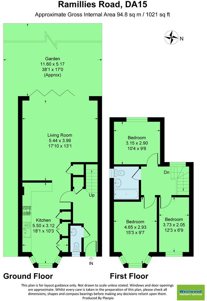 Ramillies Road, Sidcup, DA15 9HZ floorplan