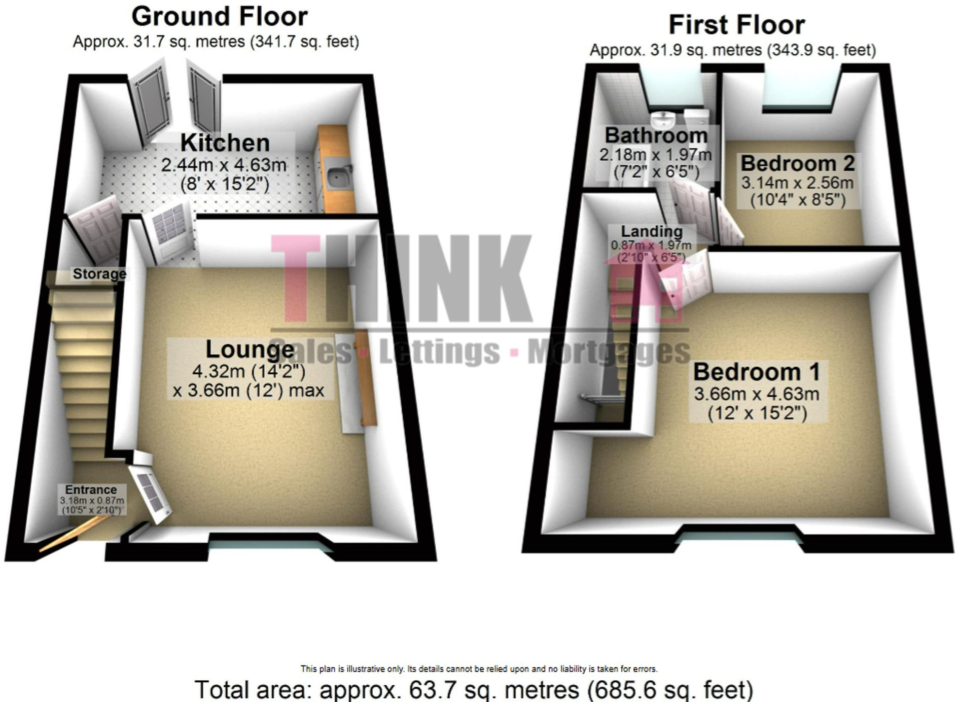 Whitefield Avenue, Newton-Le-Willows, WA12 floorplan