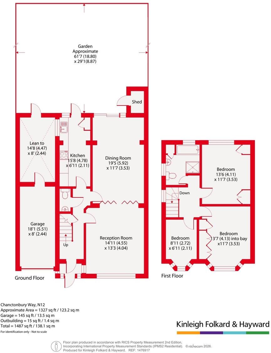 Chanctonbury Way, London, N12 floorplan