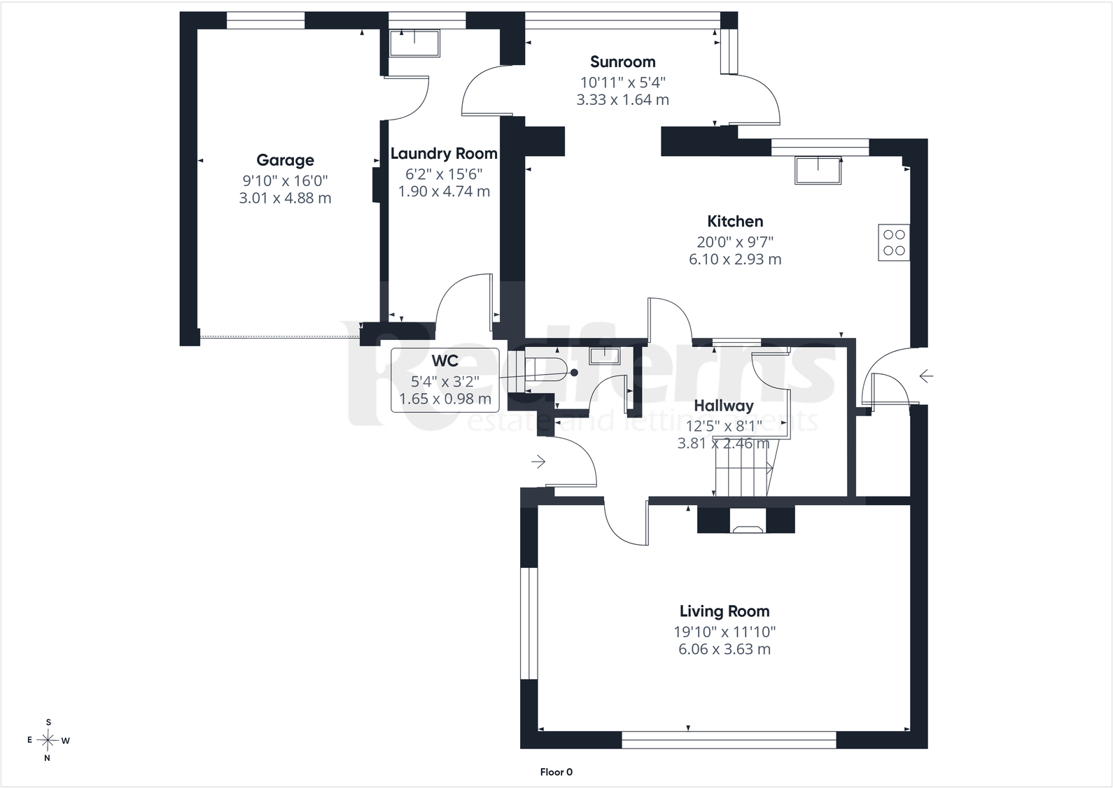Chineway Gardens, Ottery St. Mary, EX11 1JQ floorplan