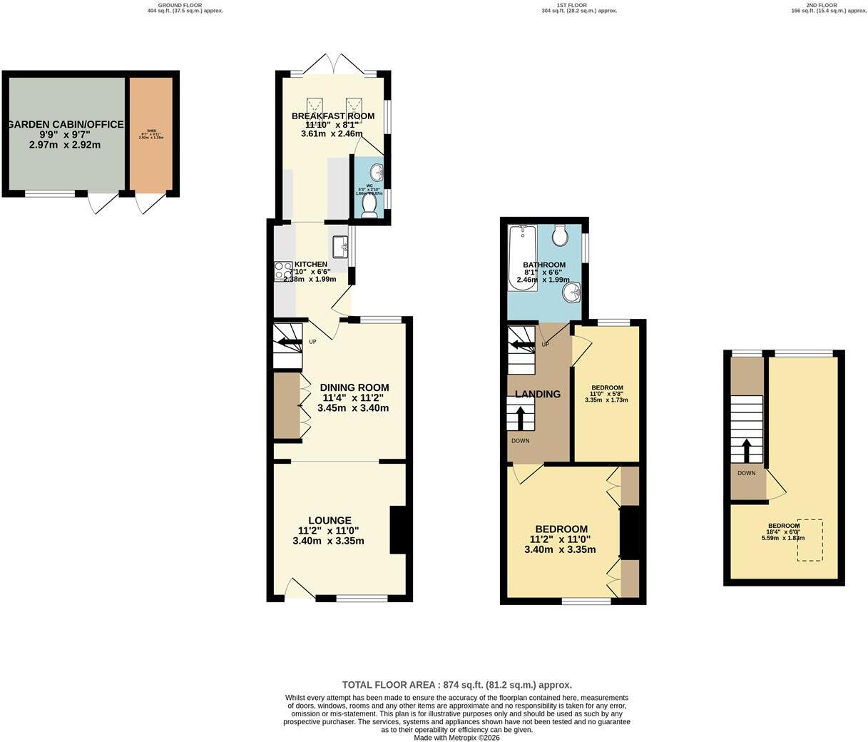 Arthur Road, St. Albans floorplan
