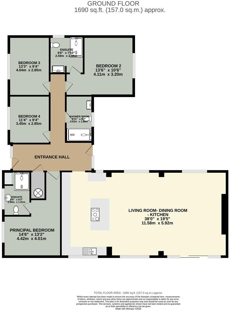 Greystoke, Penrith floorplan