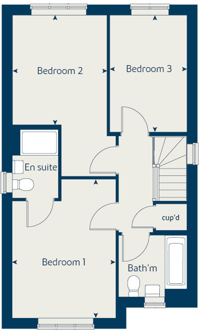 Hailsham, 
East Sussex, 
BN27 3PN floorplan