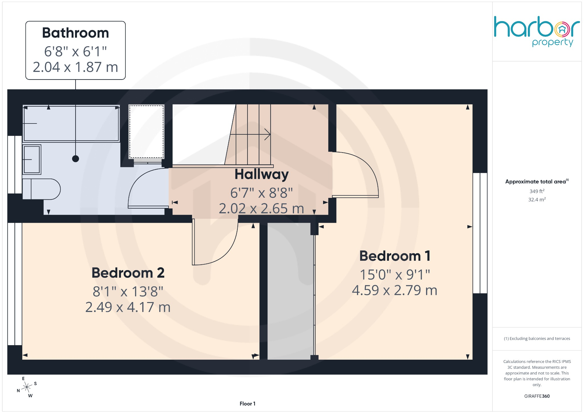 Orchard Street, Baillieston, Glasgow, G69 7XA floorplan