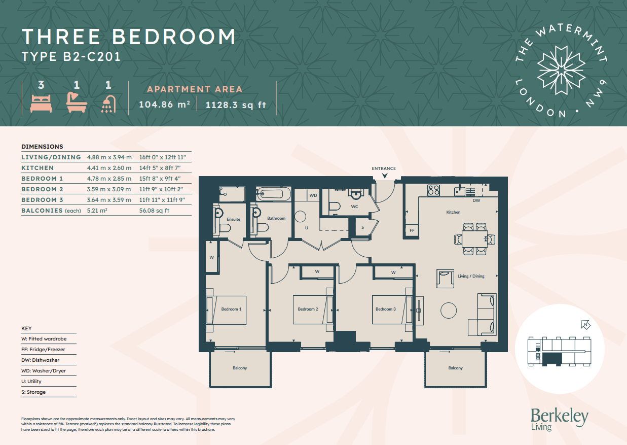 The Watermint, Silkstream, Hendon, NW9 floorplan