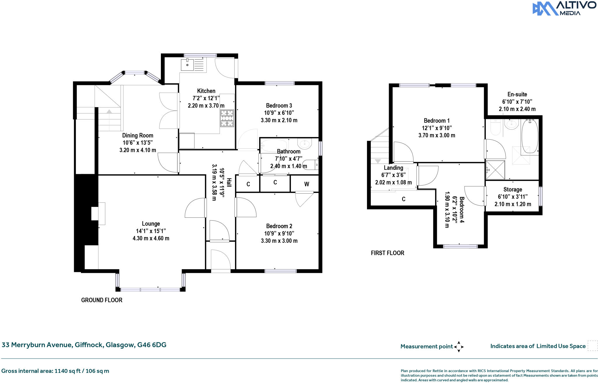 Merryburn Avenue, Giffnock, Glasgow, East Renfrewshire floorplan