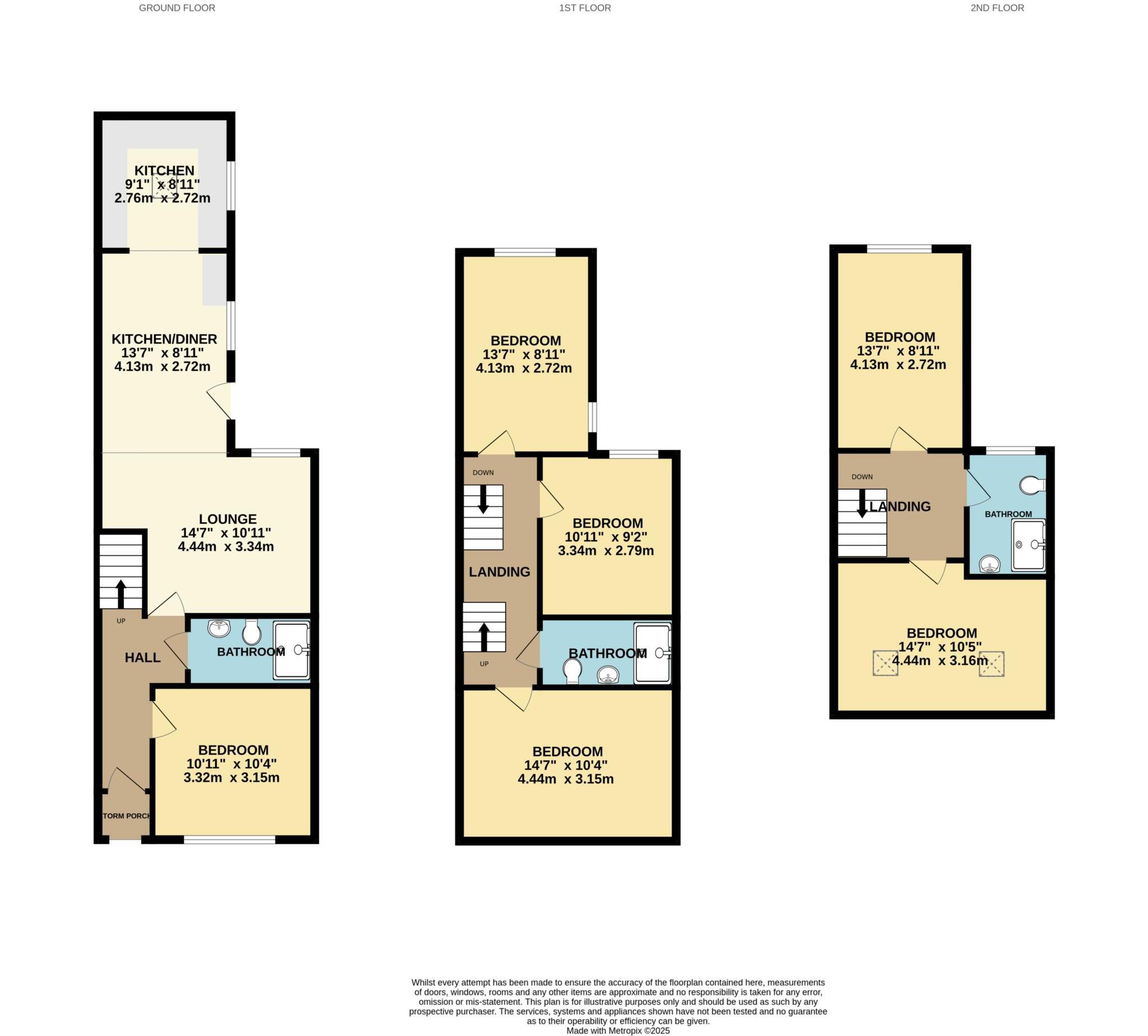 Richmond Road, Manchester floorplan