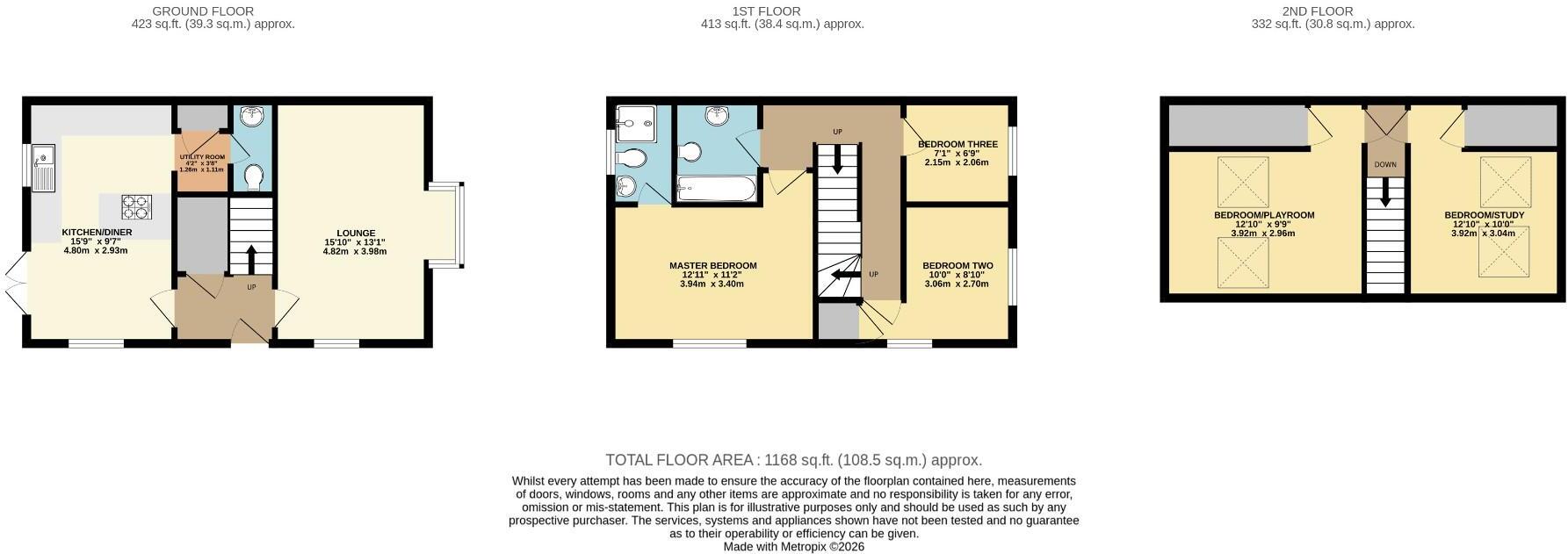 Goodman Drive, Leighton Buzzard, floorplan