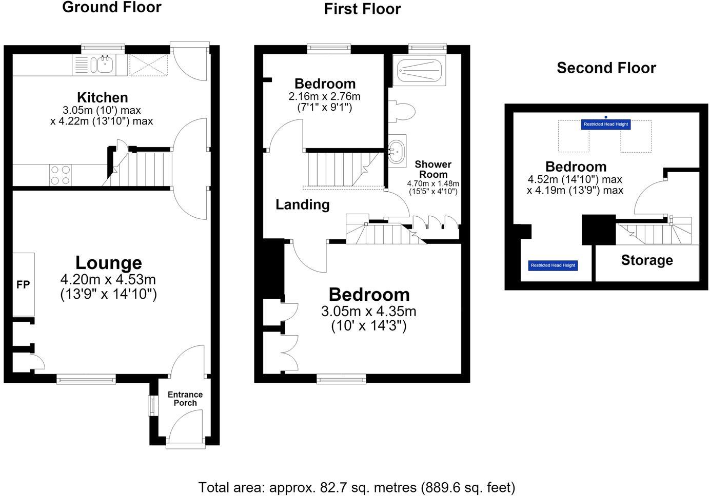Wood View, Village Street, Norwood Green HX3 floorplan