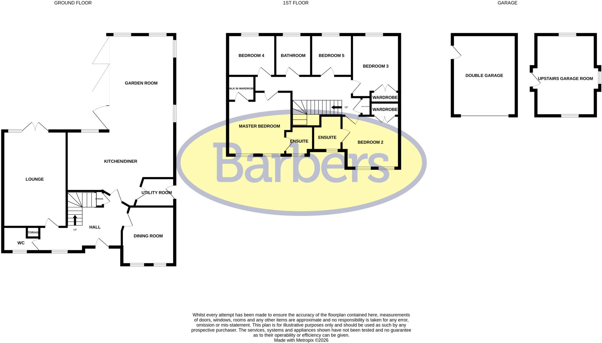 Oak Tree Rise, Malpas floorplan