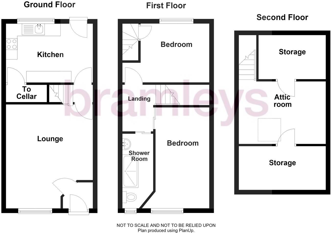 Cleveland Avenue, Siddal, Halifax floorplan