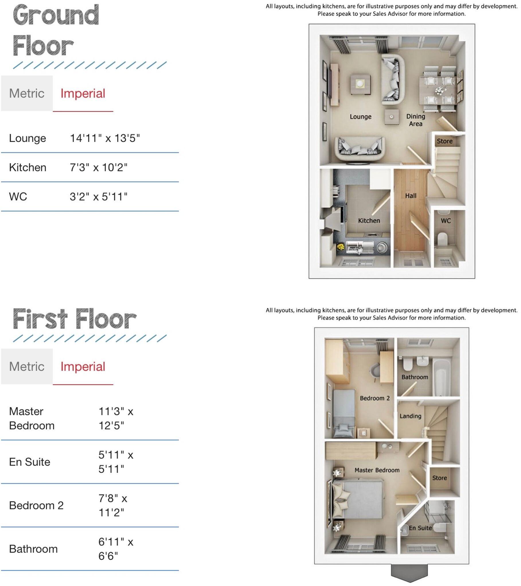 The Moorings, Congleton, CW12 floorplan
