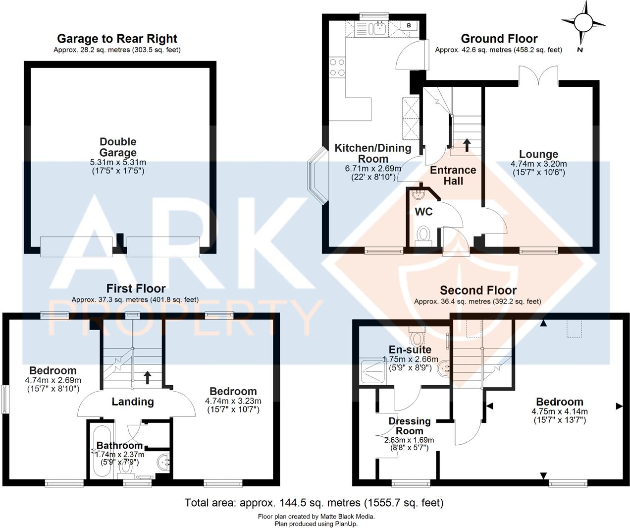 Derwent Way, Spalding floorplan