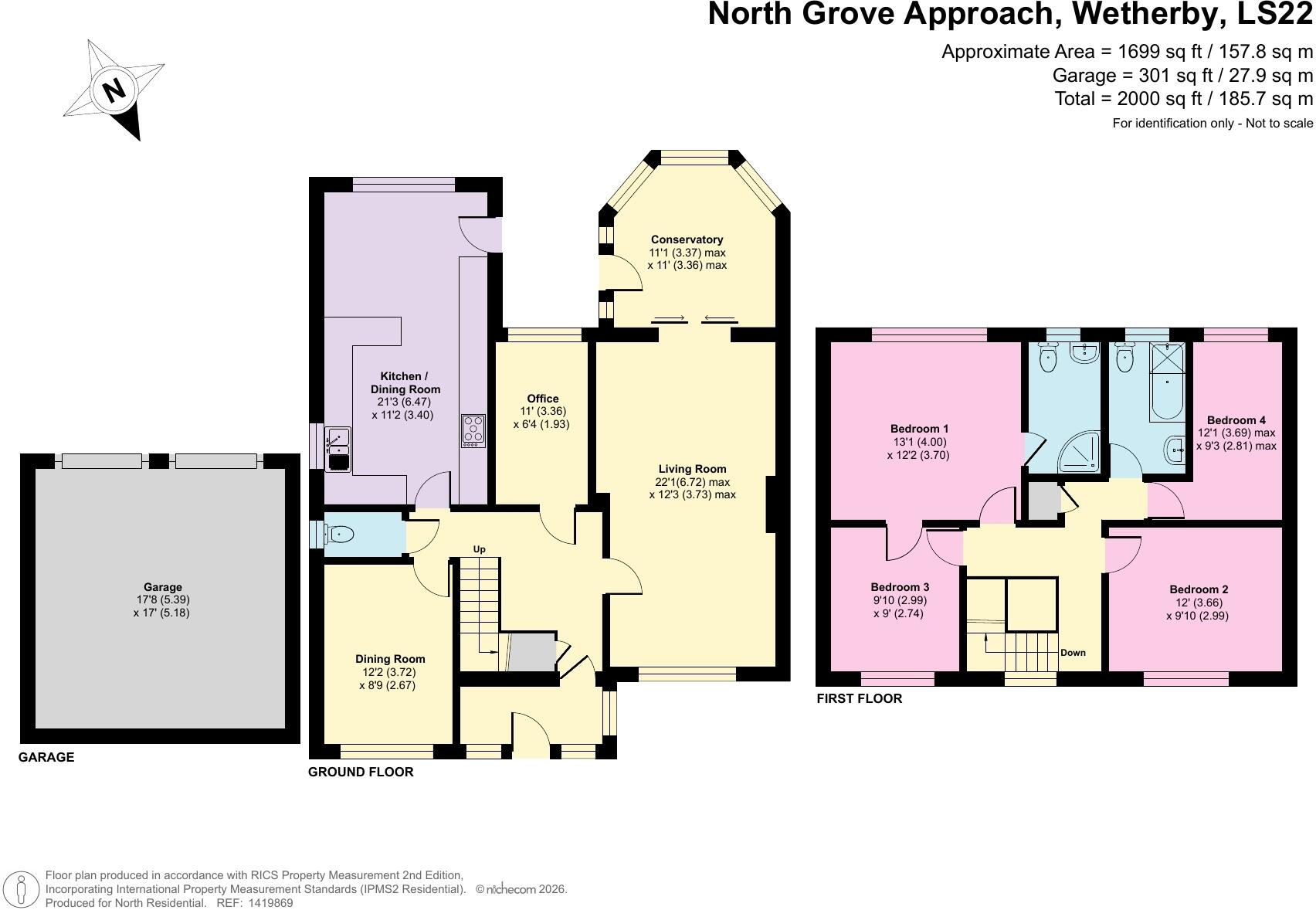 North Grove Approach, Wetherby, LS22 floorplan