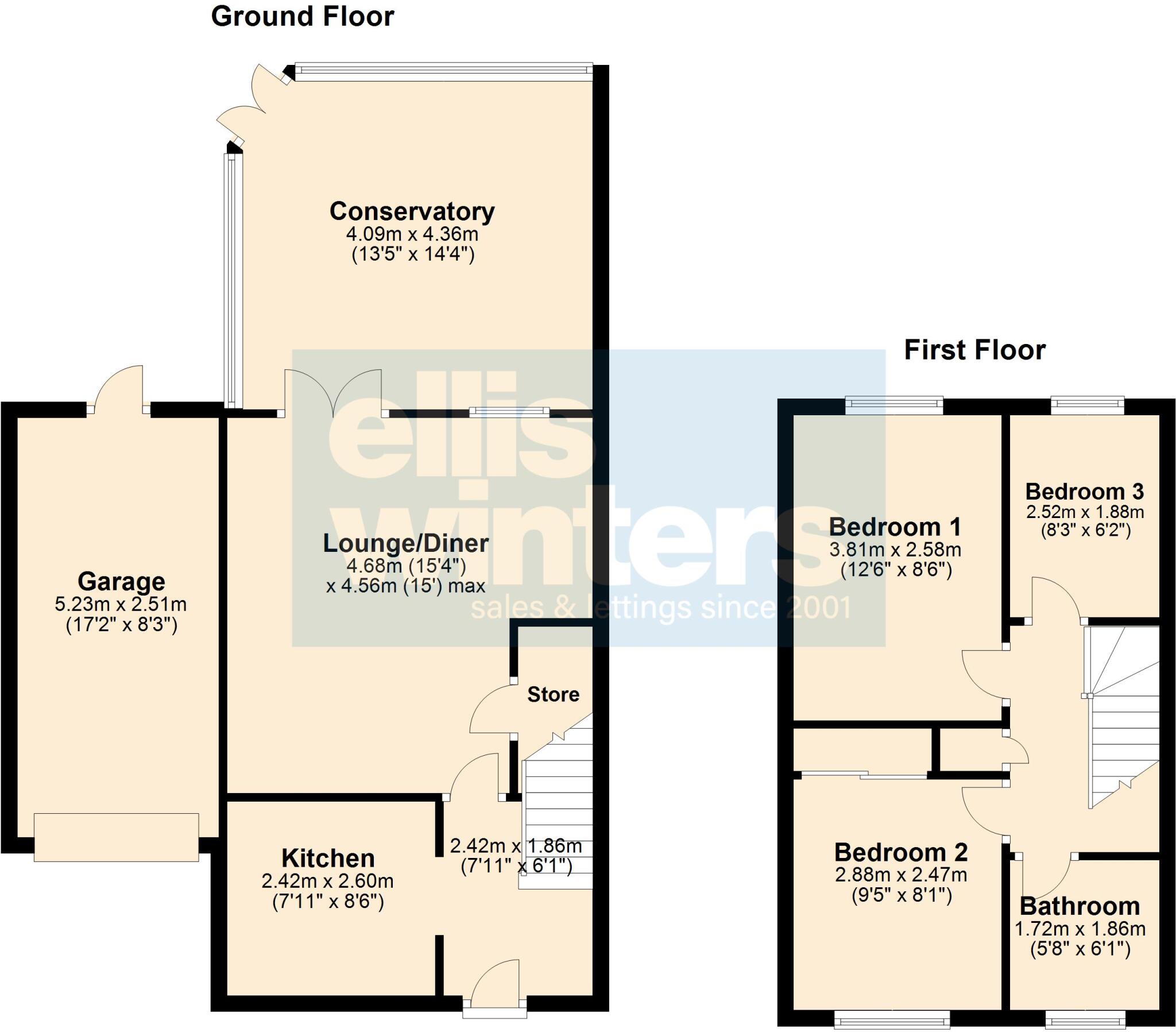 Gull Way, Chatteris floorplan